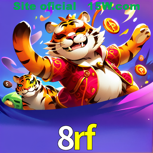 Imagem promocional da 8rf mostrando a plataforma e suas vantagens